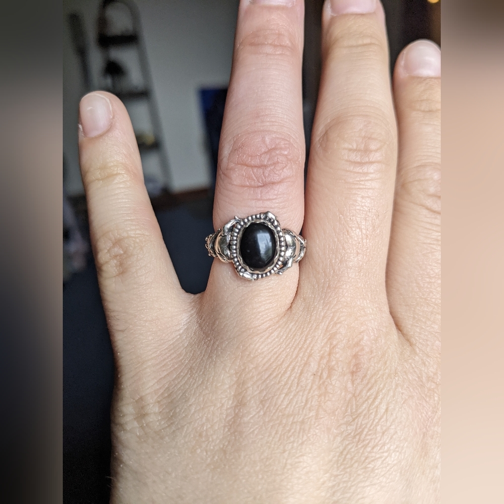Etah Love Hellcat x onyx ring
